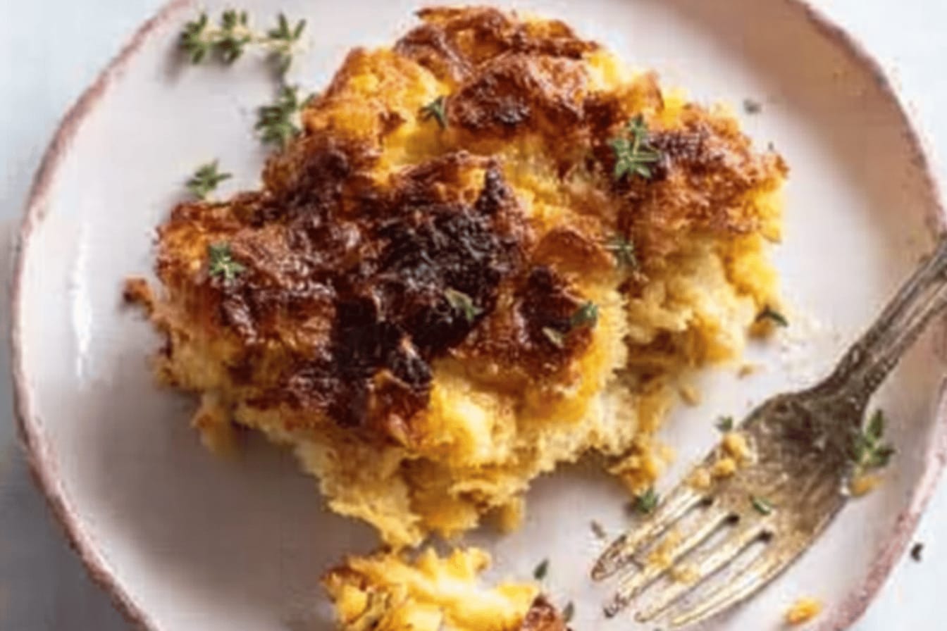 French Onion Croissant Bake Recipe Delight