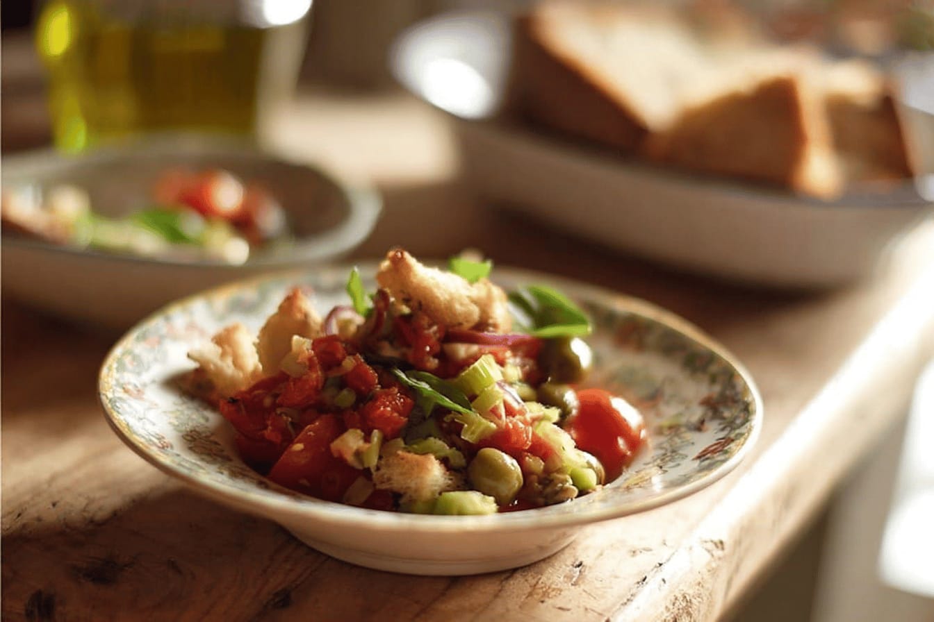Gennaro's Quick Store Cupboard Panzanella Recipe