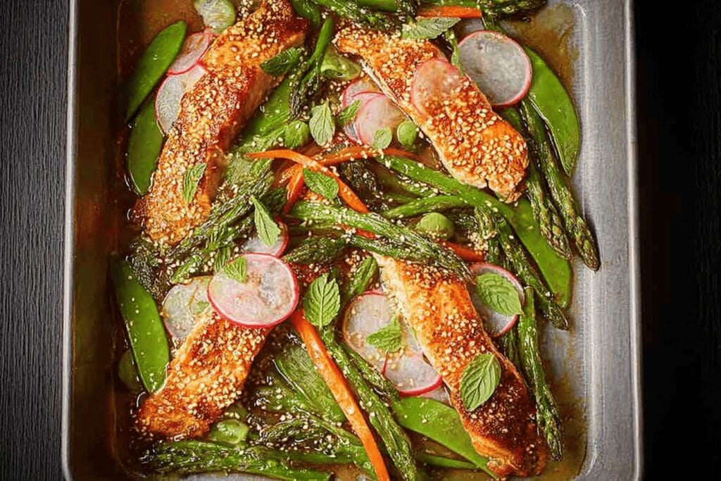 Golden Miso Salmon Recipe by Jamie Oliver