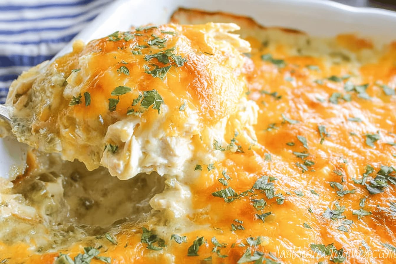 Green Chile Chicken Casserole Recipe for Families