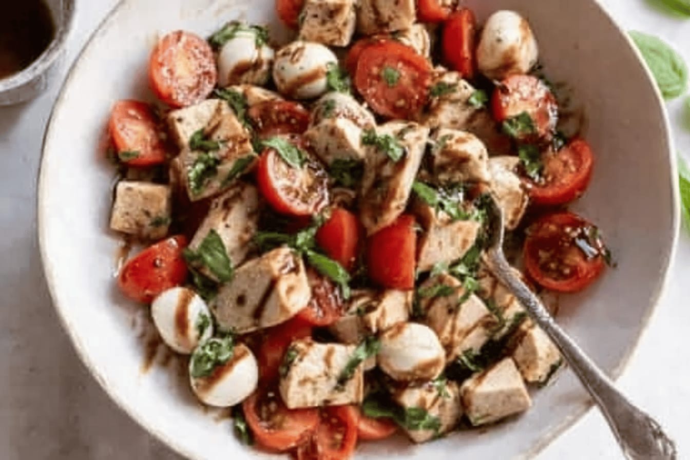 Grilled Chicken Caprese Bowl Recipe