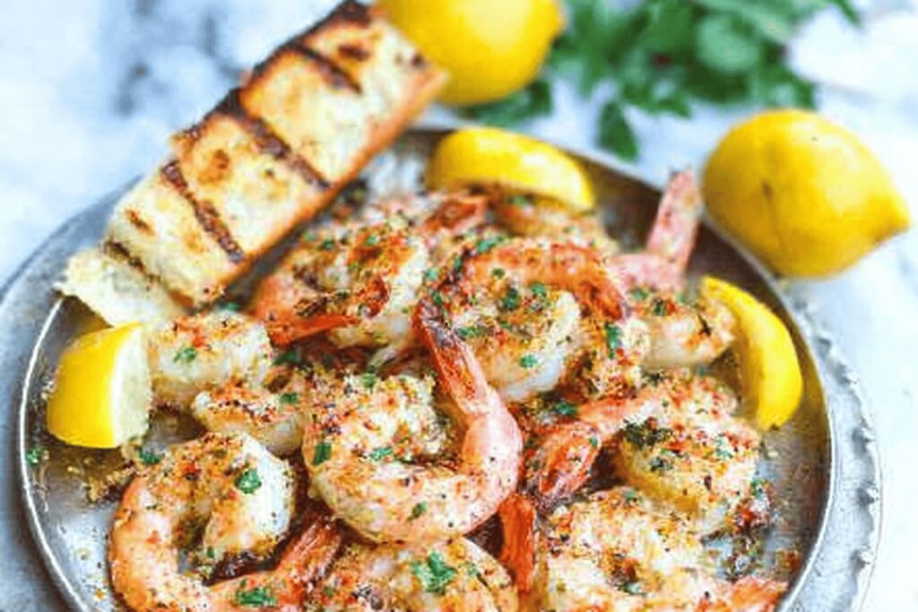 Grilled Garlic Butter Shrimp Recipe Delight