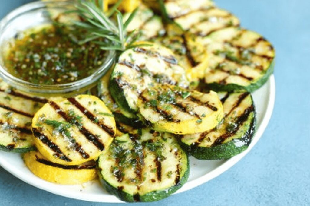 Grilled Garlic Herb Zucchini Recipe