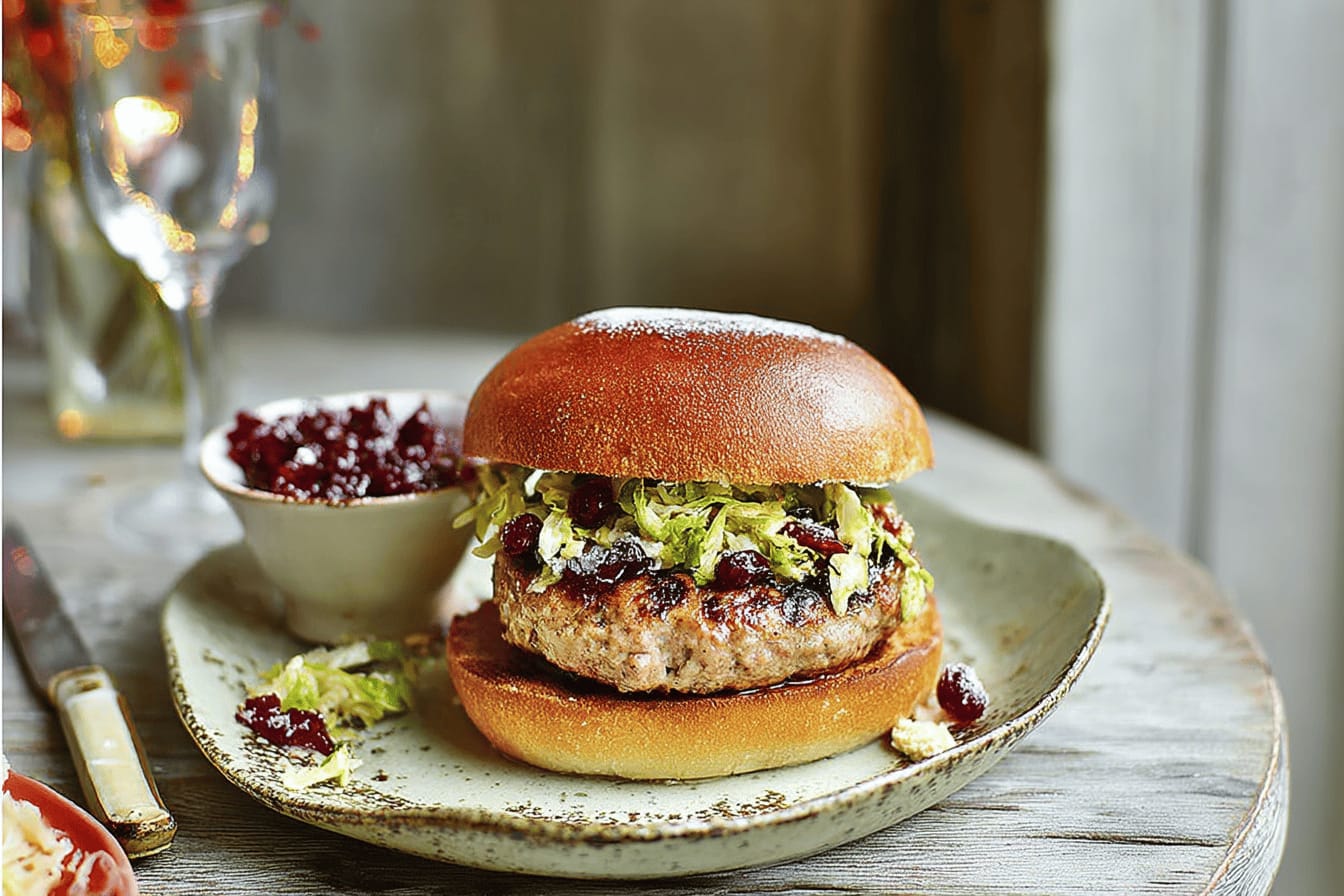 Hix Turkey Burger Recipe by Jamie Oliver
