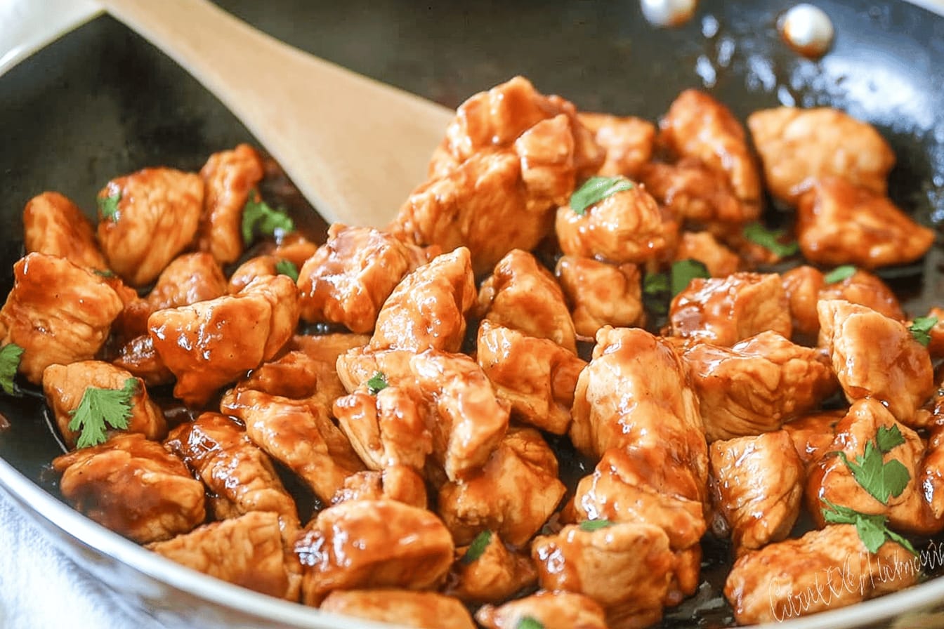 Honey BBQ Chicken Bites Recipe for Parties