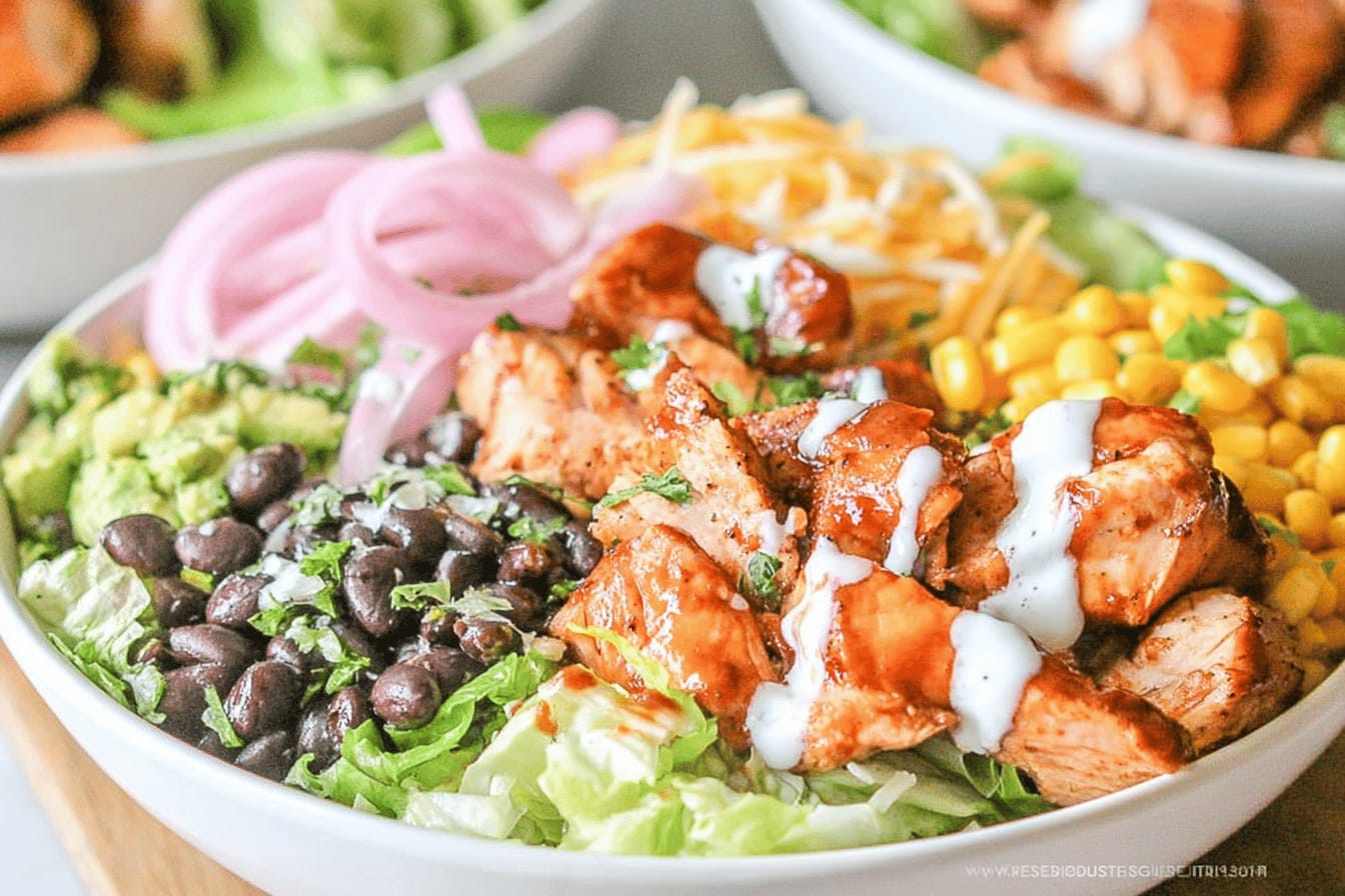 Honey BBQ Chicken Bowls Recipe Easy Family Meals