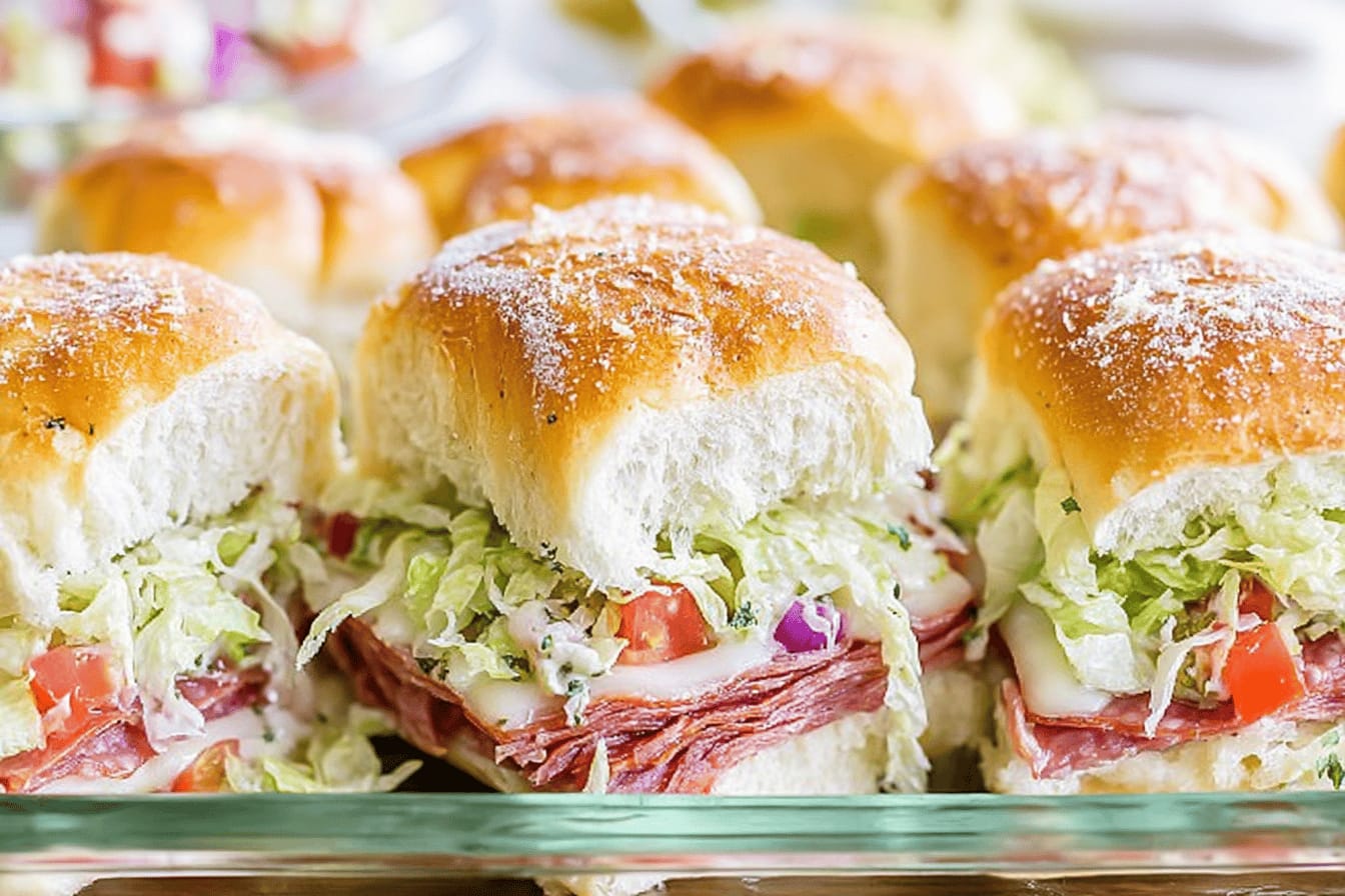 Italian Grinder Sliders Recipe for Easy Entertaining
