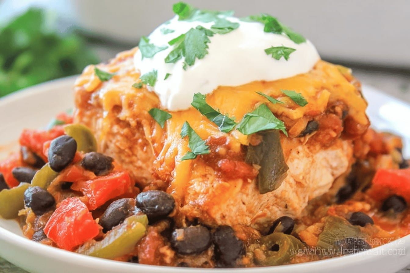 Mexican Chicken Bake Recipe for Family Dinner