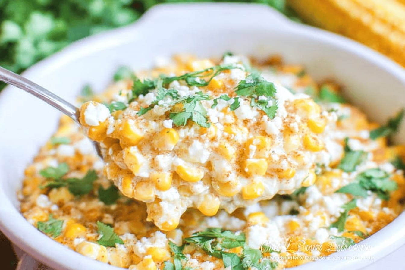 Mexican Street Corn Casserole Delight