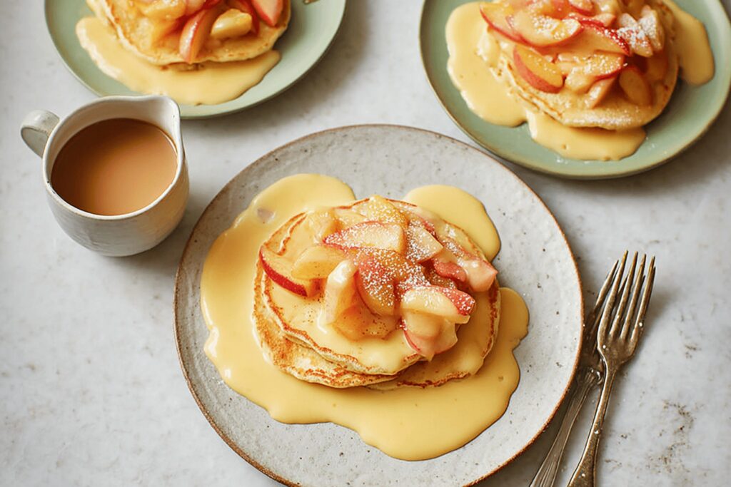 Mini Apple Pancakes Recipe by Jamie Oliver