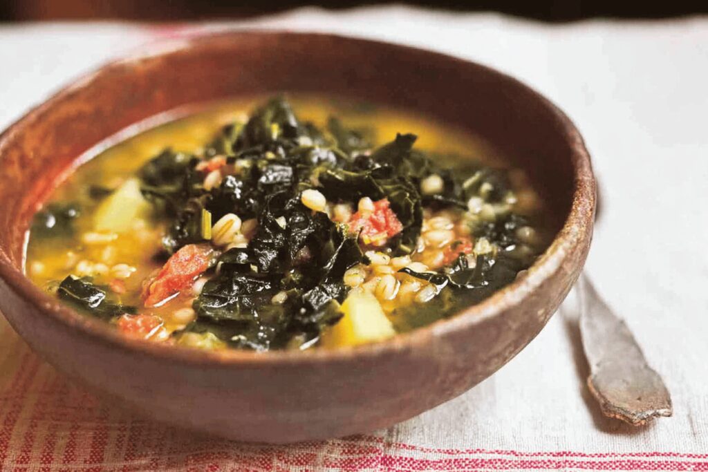 Pearl Barley and Cavolo Nero Soup Recipe