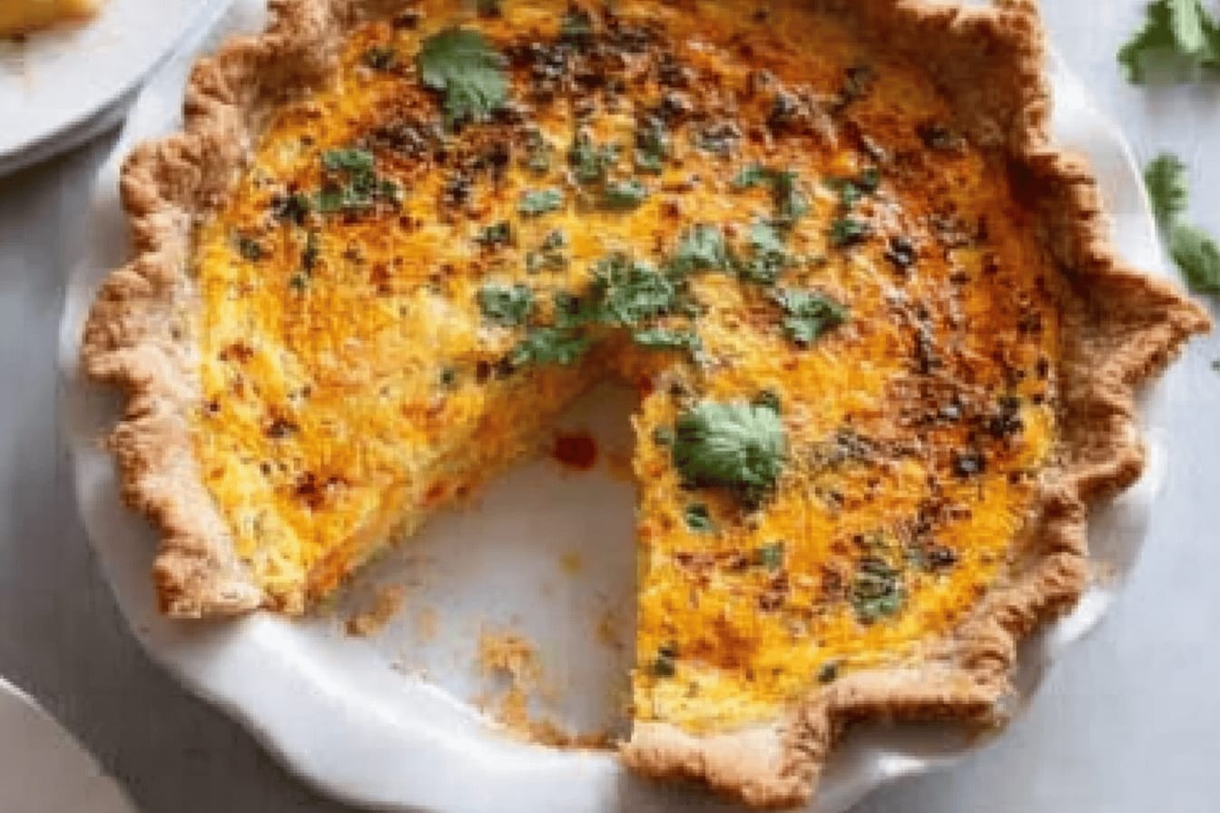 Pimento Cheese Quiche Recipe Delight