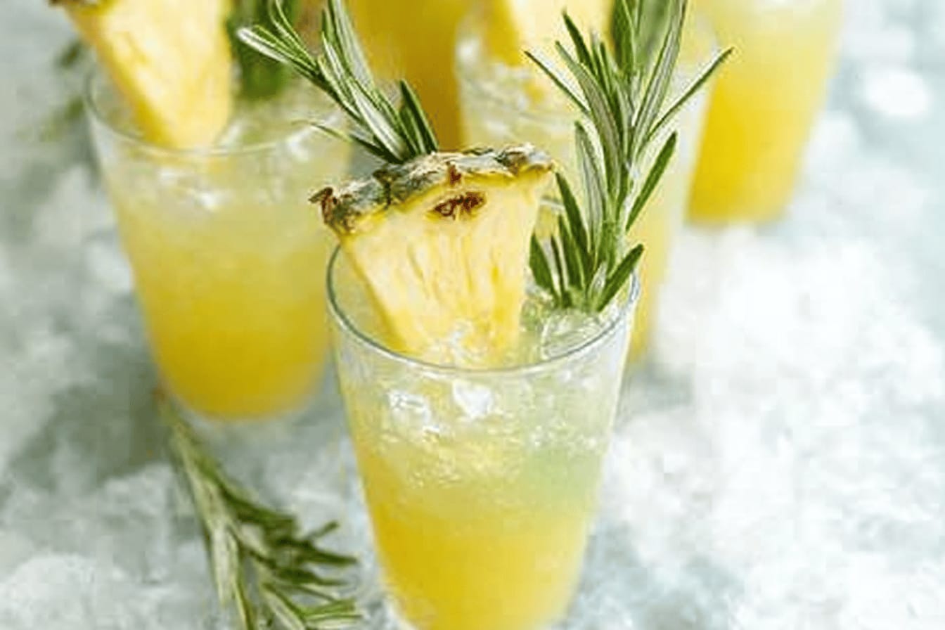Pineapple Prosecco Punch Recipe Delight
