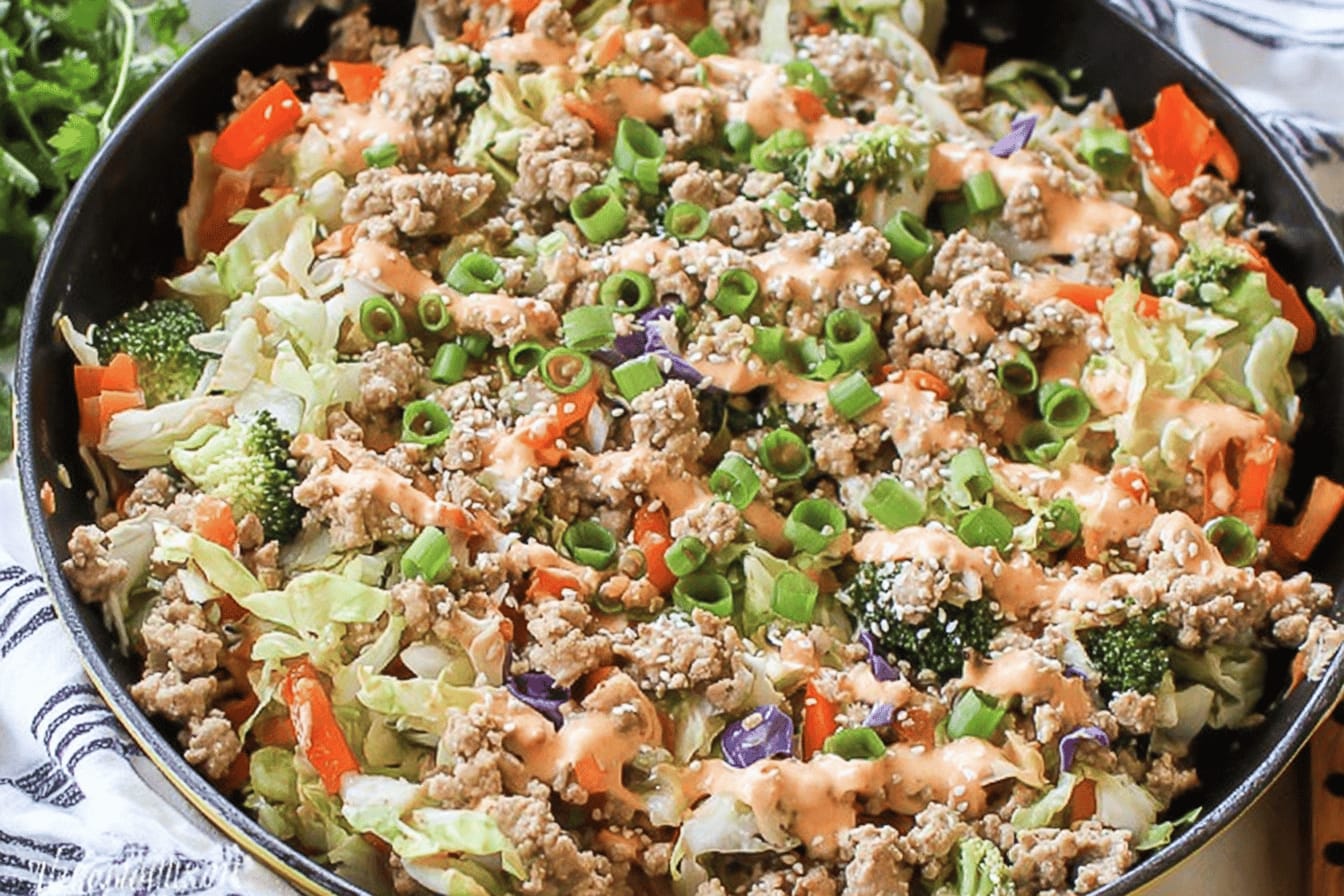 Quick and Delicious Ground Turkey Stir Fry