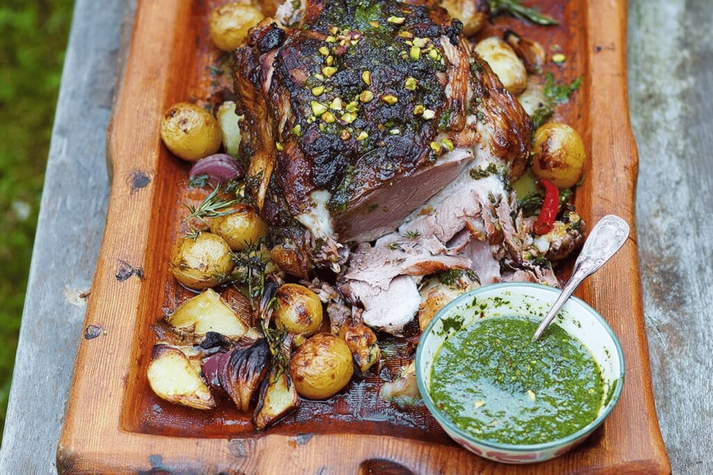 Rotisserie Leg of Lamb Recipe by Jamie Oliver