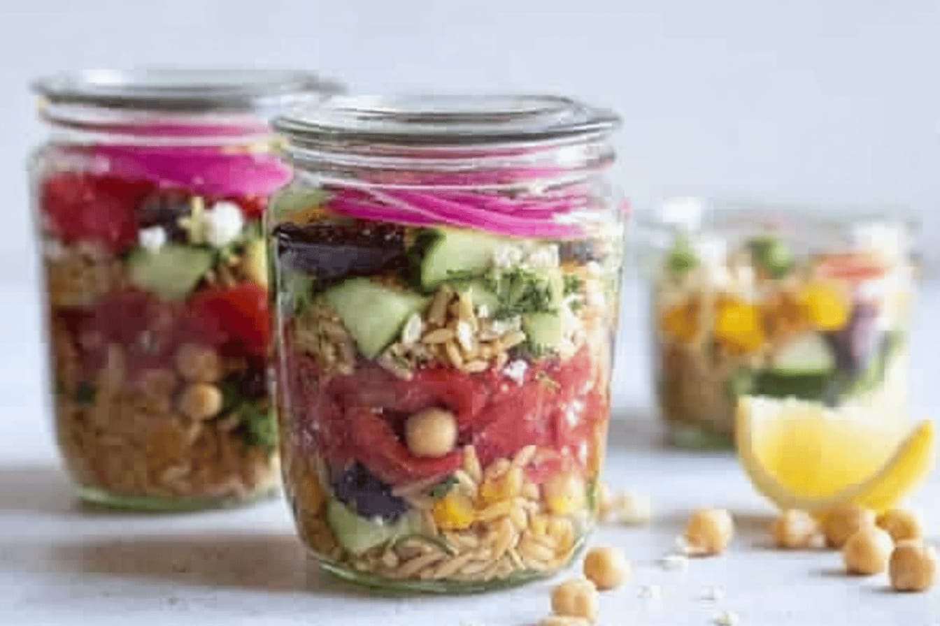 Salad in a Jar: Easy Meal Prep Idea