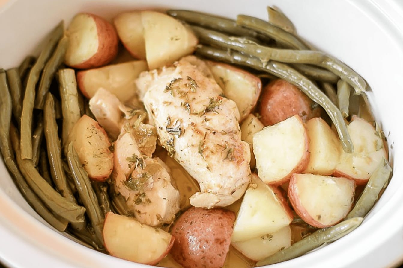 Slow Cooker Chicken and Potatoes Recipe
