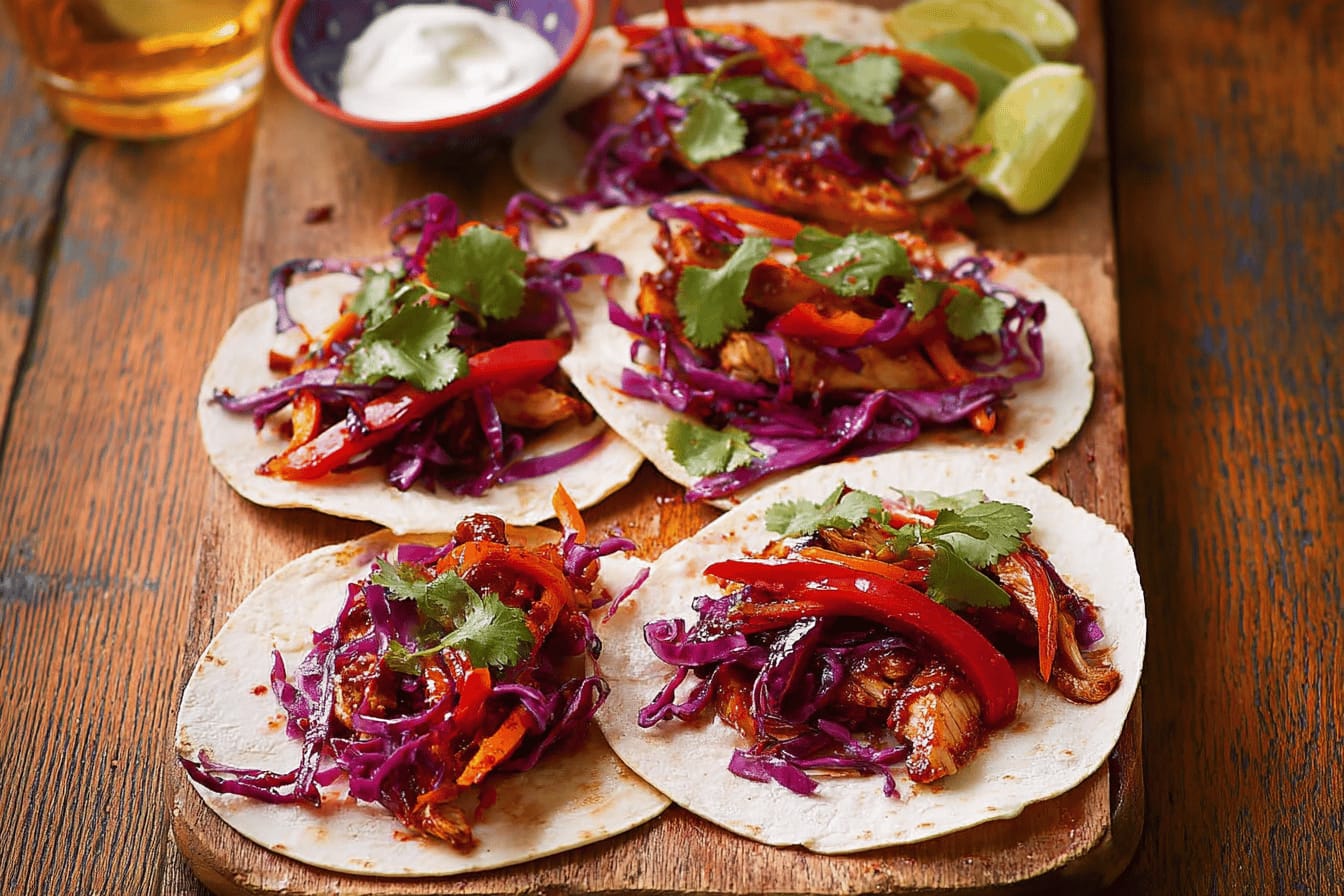 Smoky Chicken Fajitas Recipe by Jamie Oliver