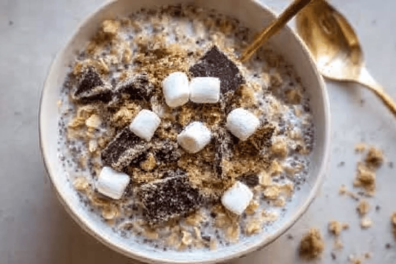 S'mores Overnight Oats Recipe Delight
