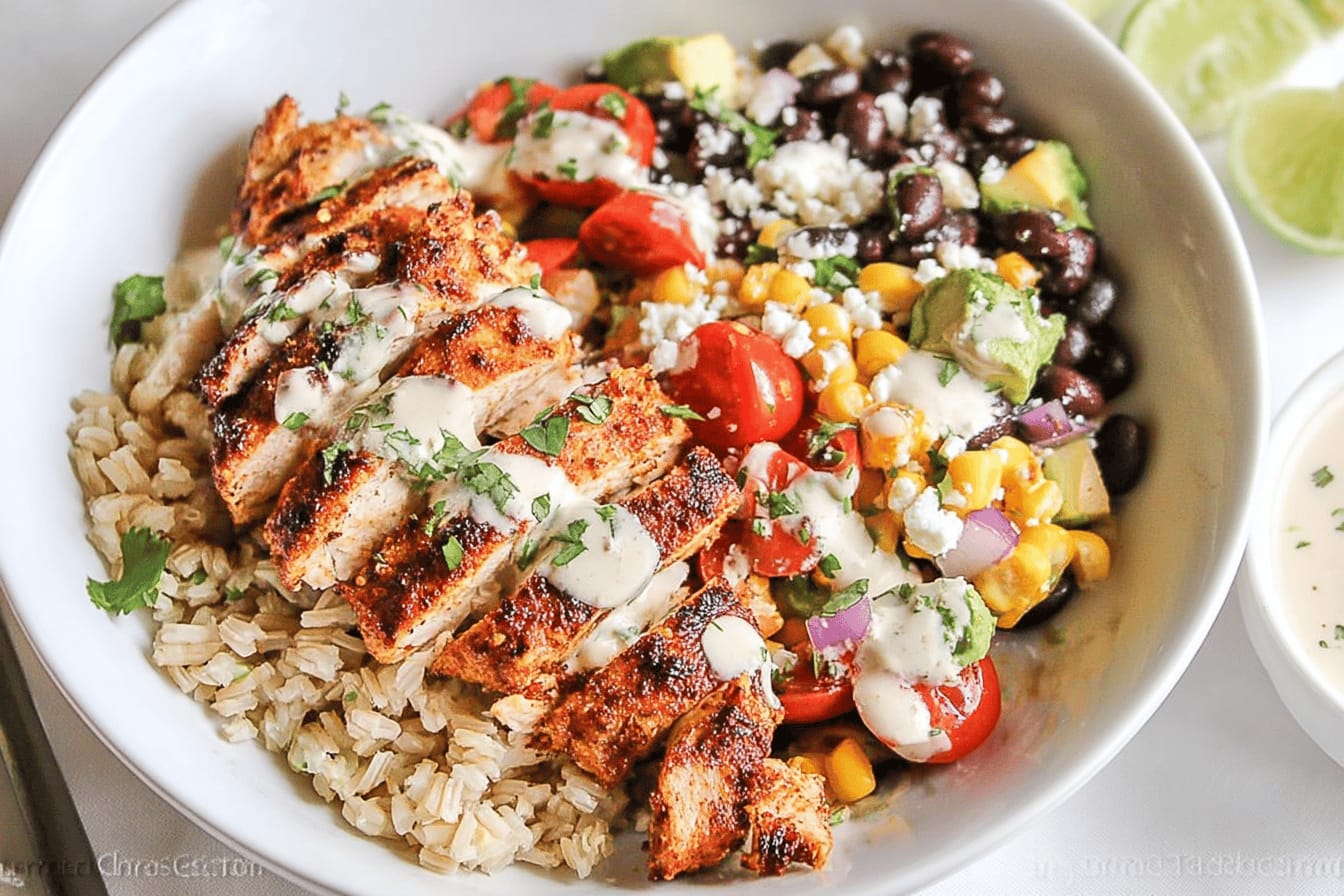 Southwest Chicken Bowls Recipe for Family Meals