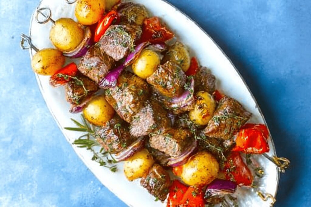 Steak and Potato Kabobs Recipe
