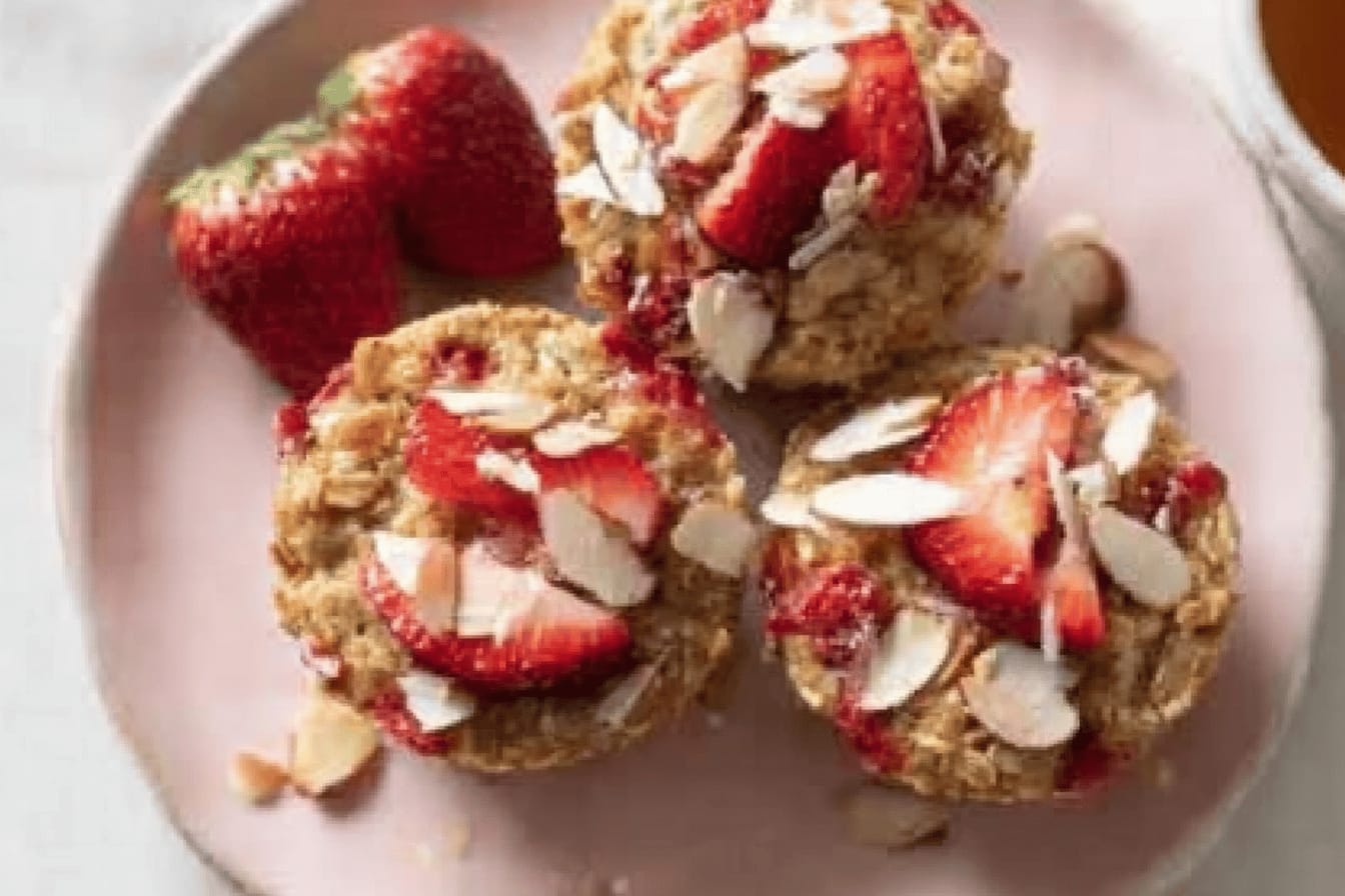 Strawberry Oatmeal Cups Recipe Delight