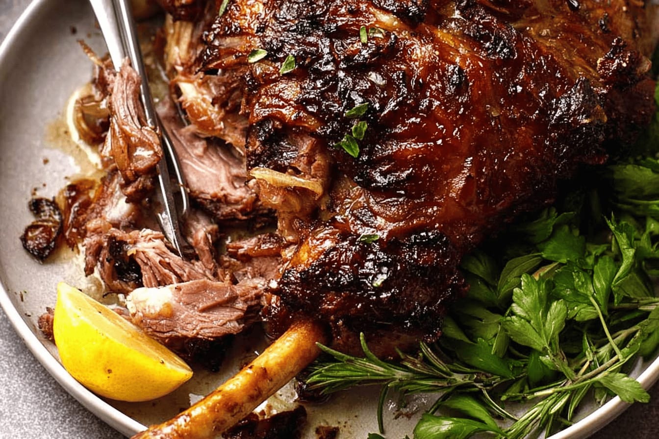 Ultimate 12-Hour Roast Lamb Shoulder Recipe