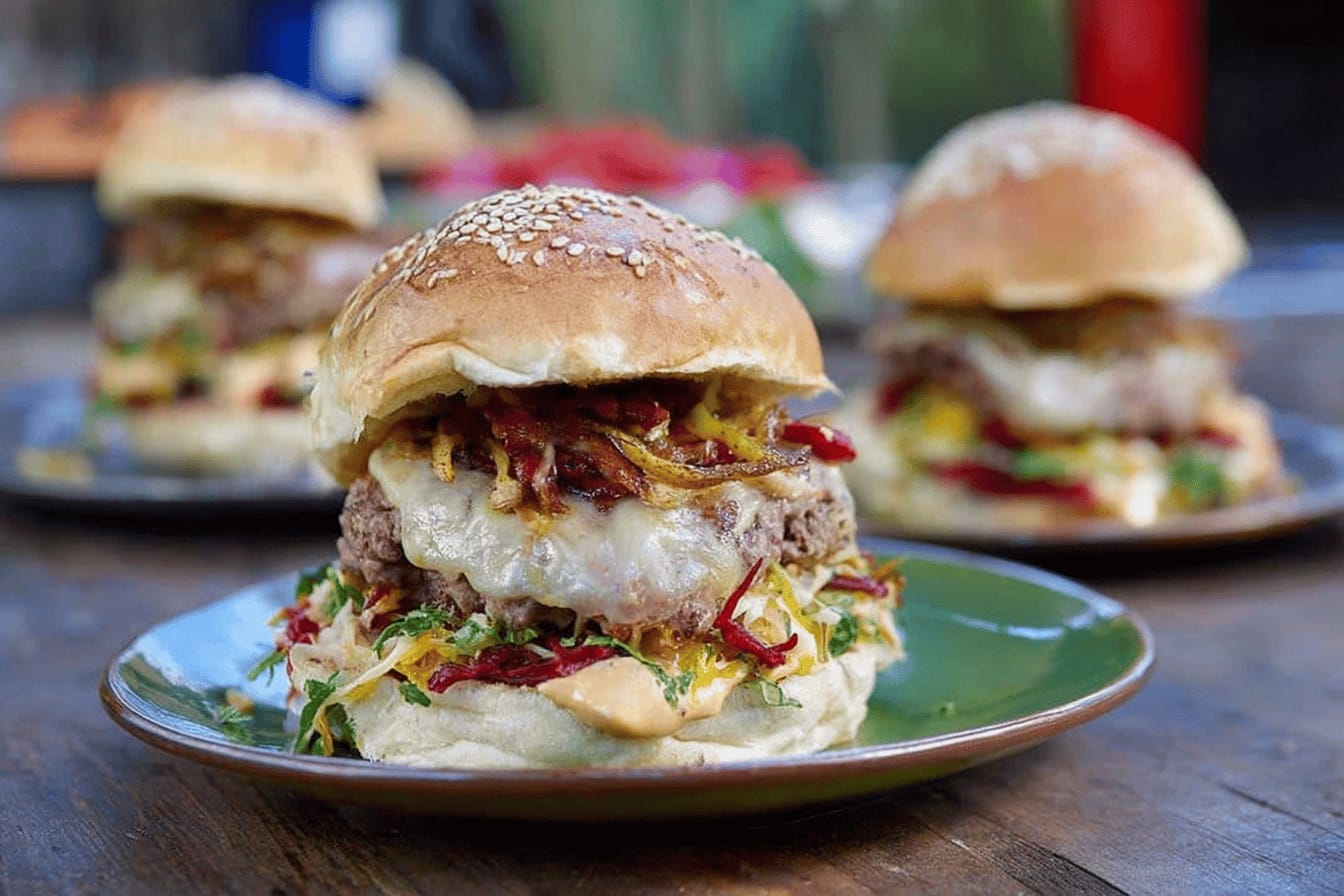 Ultimate Barbecue Burgers Recipe by Jamie Oliver
