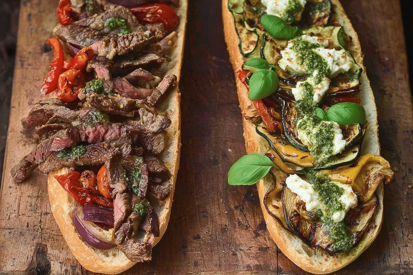 Ultimate Steak Sandwich Recipe by Jamie Oliver