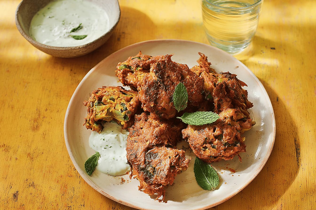 Veggie Bhaji Bites Recipe by Jamie Oliver