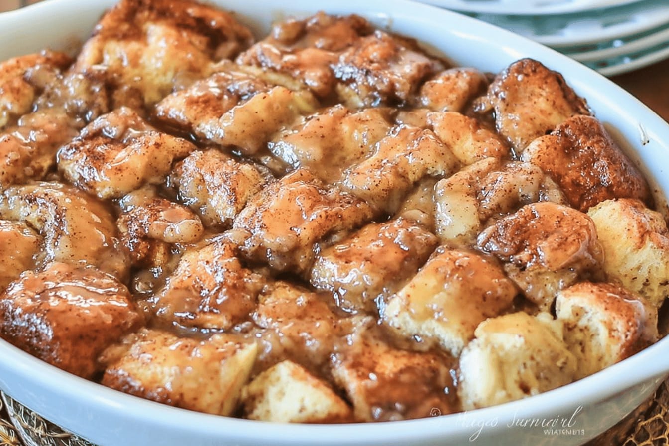 Apple Fritter Breakfast Casserole Recipe