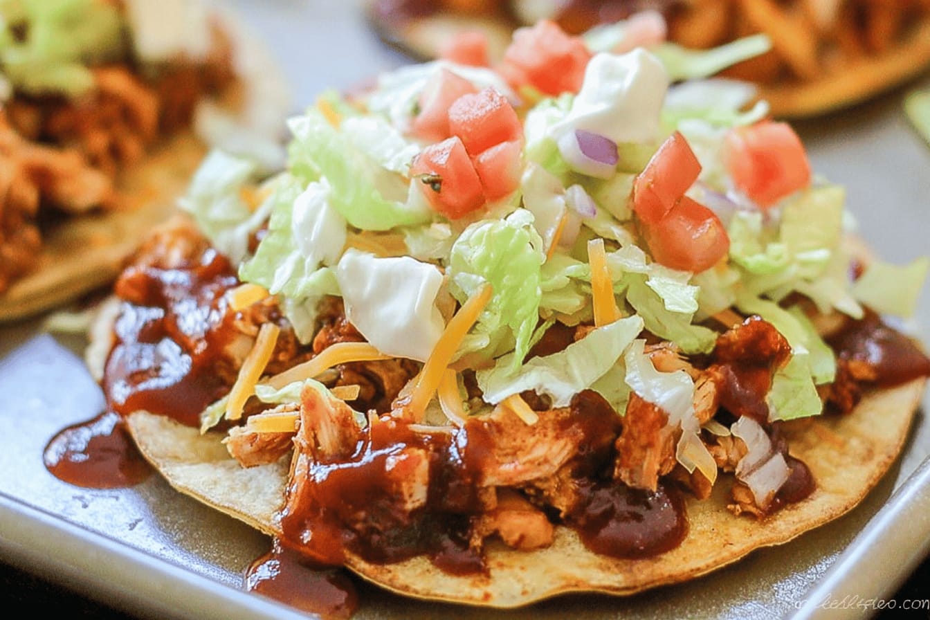 BBQ Chicken Tostadas Recipe for Quick Meals