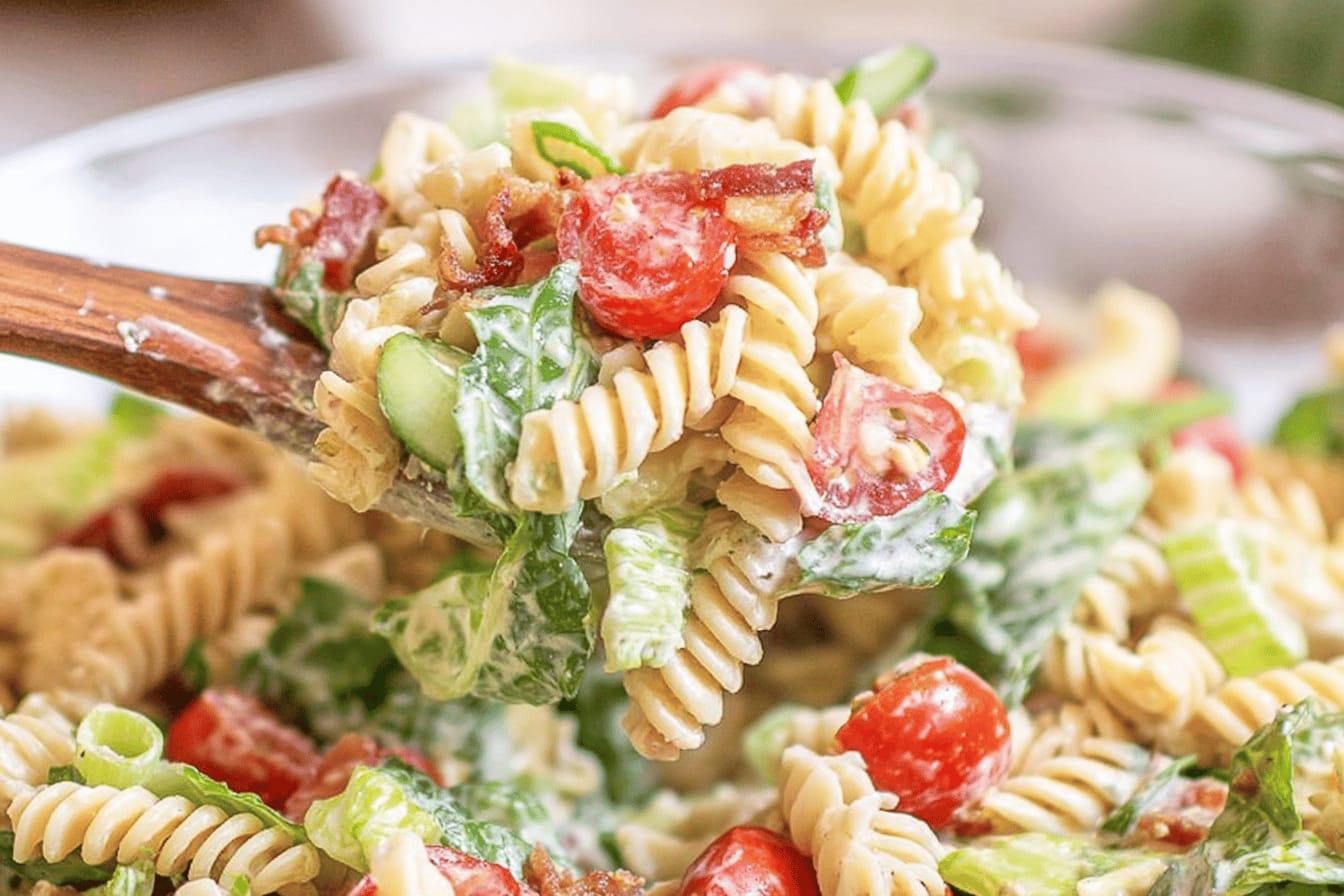 BLT Pasta Salad Recipe for Easy Family Meals