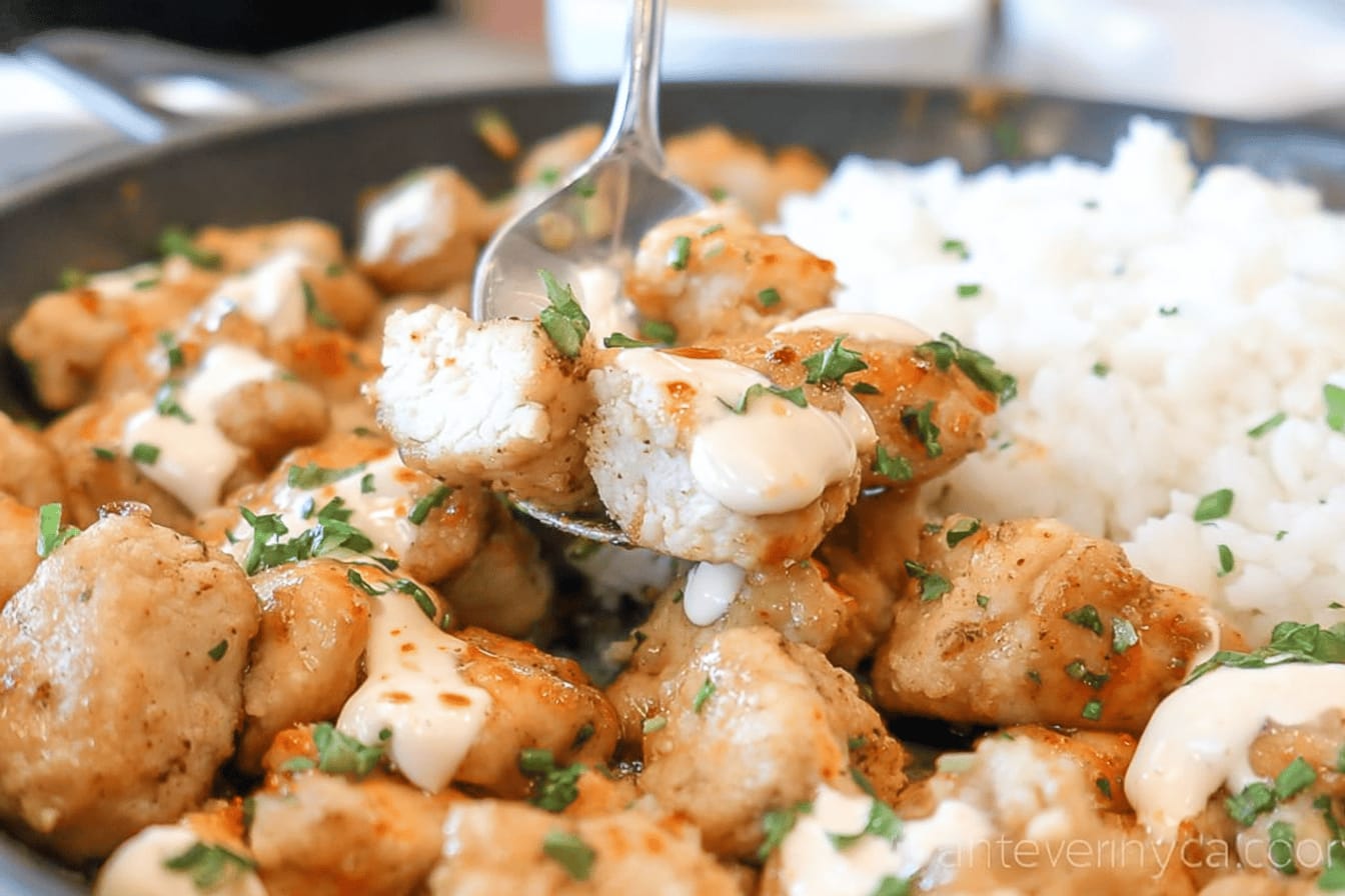Bang Bang Chicken Bites Recipe Video