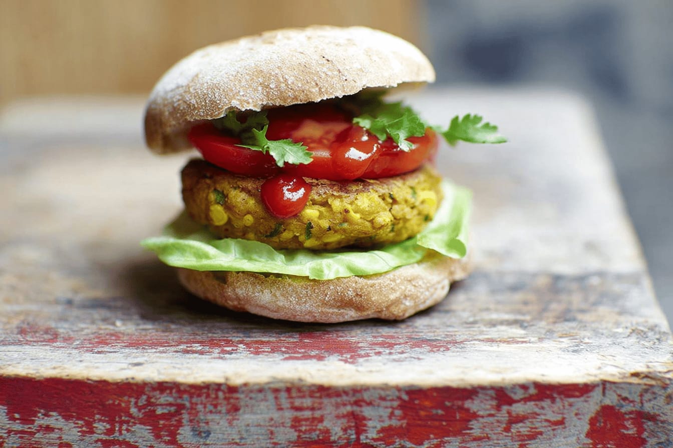 Best Vegan Burger Recipe by Jamie Oliver