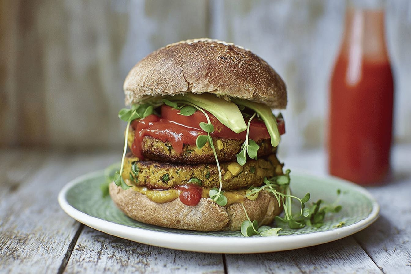 Brilliant Veggie Burger Recipe by Jamie Oliver