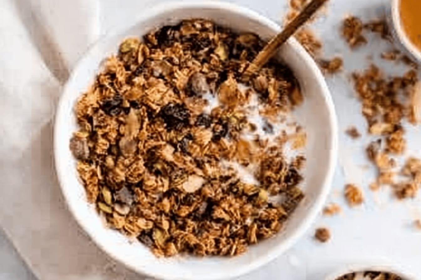 Brown Butter Pistachio Granola Recipe