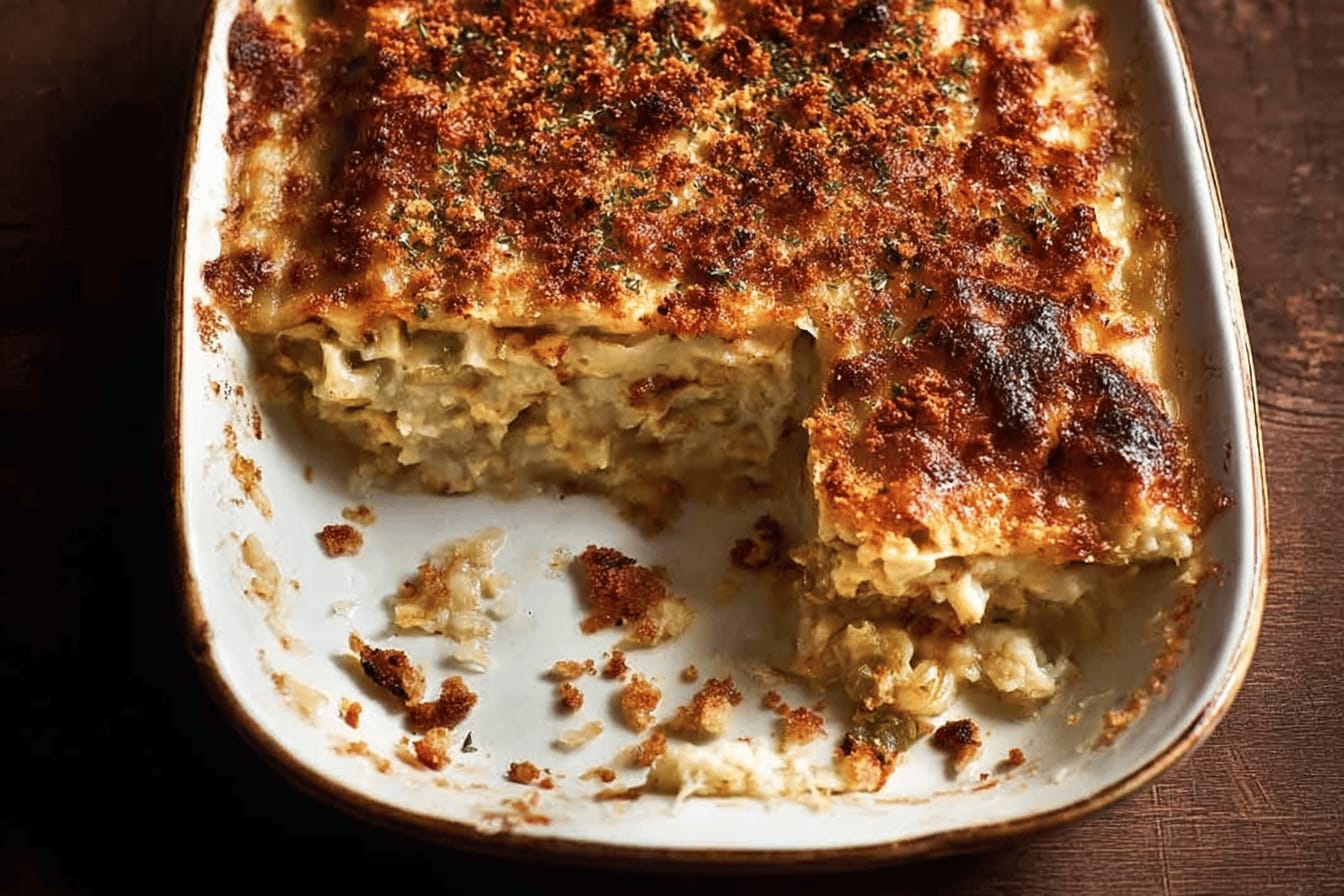 Cauliflower Cheese Lasagne Recipe Delight