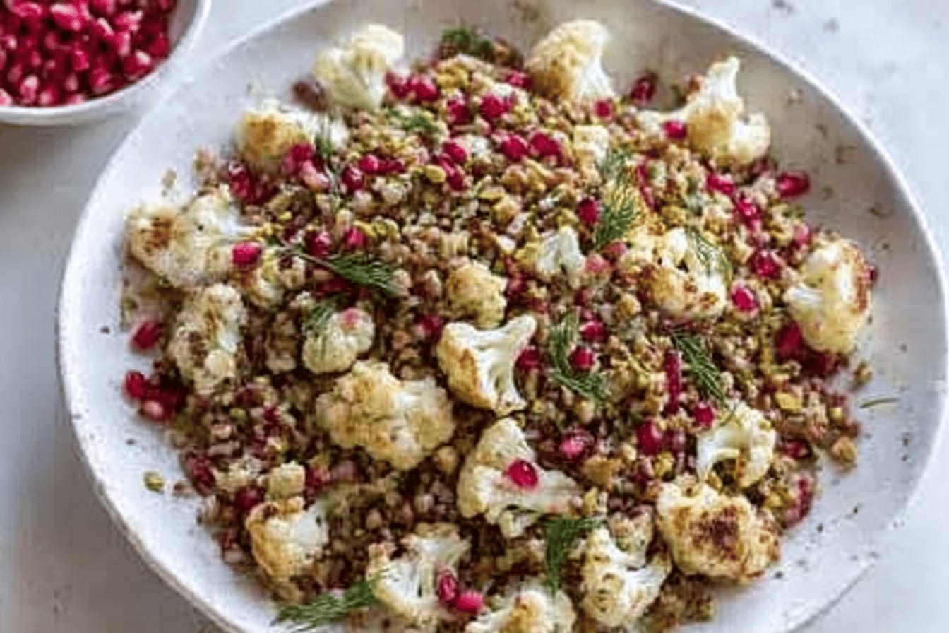 Cauliflower Farro Salad Recipe Delight