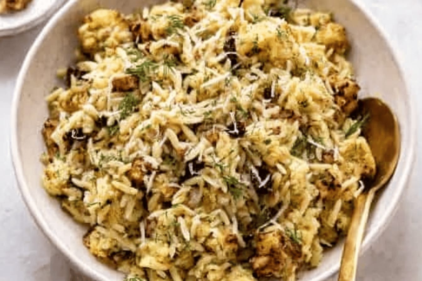 Cauliflower Orzo Recipe for Healthy Eating