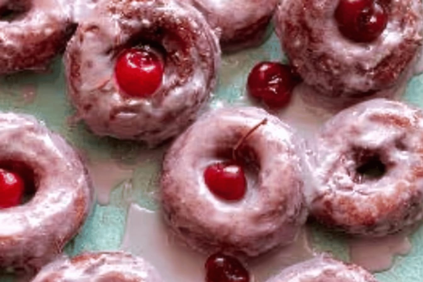 Cherry Glazed Donuts Recipe to Delight You