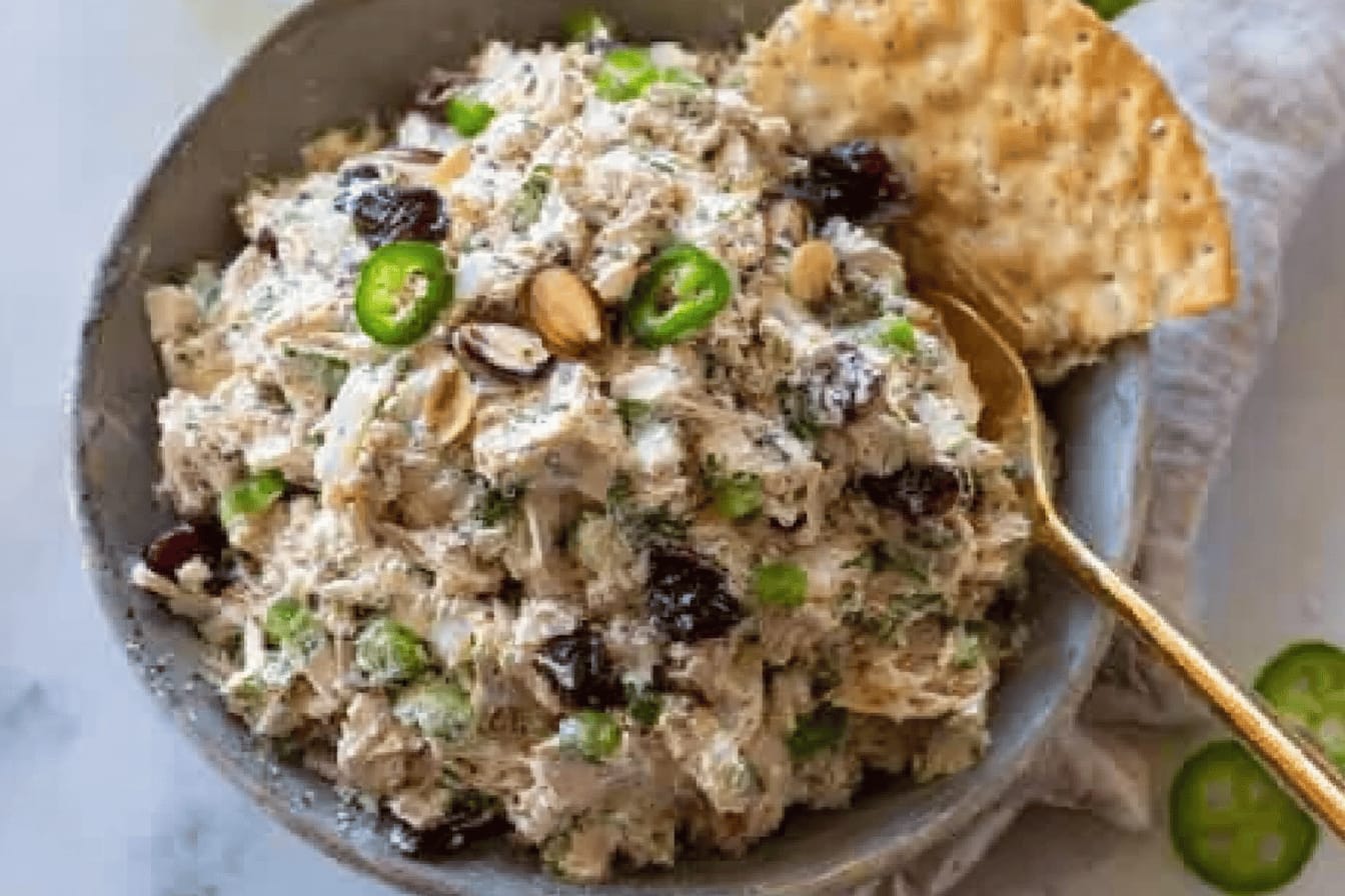 Cherry Jalapeño Chicken Salad Recipe