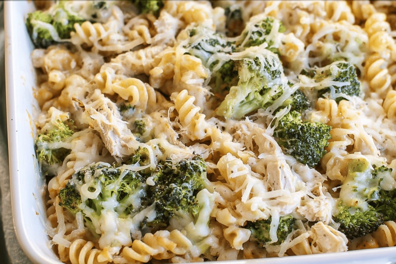 Chicken Broccoli Alfredo Bake Recipe