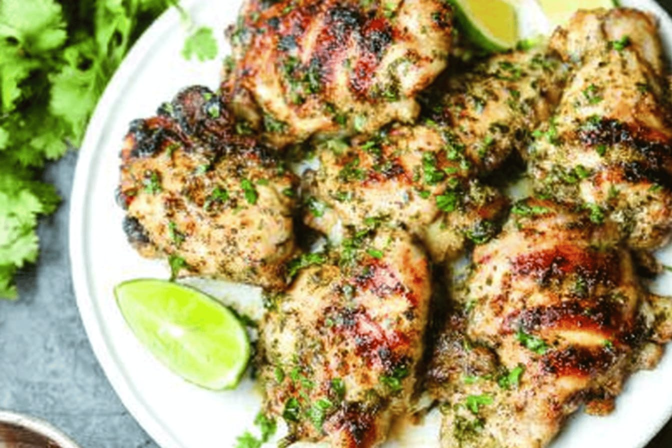 Cilantro Lime Chicken Thighs Recipe