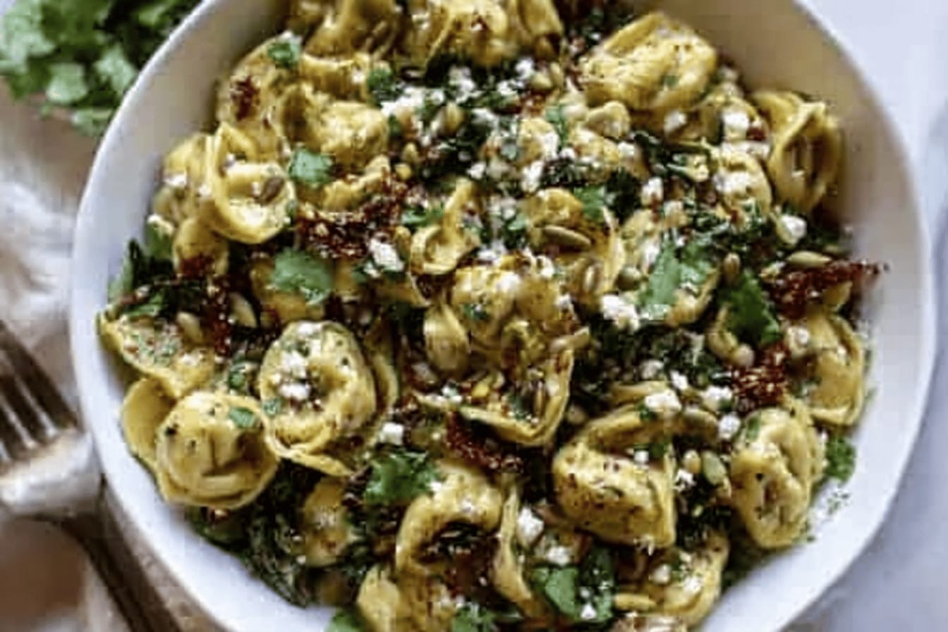 Cilantro Lime Tortellini Salad Recipe