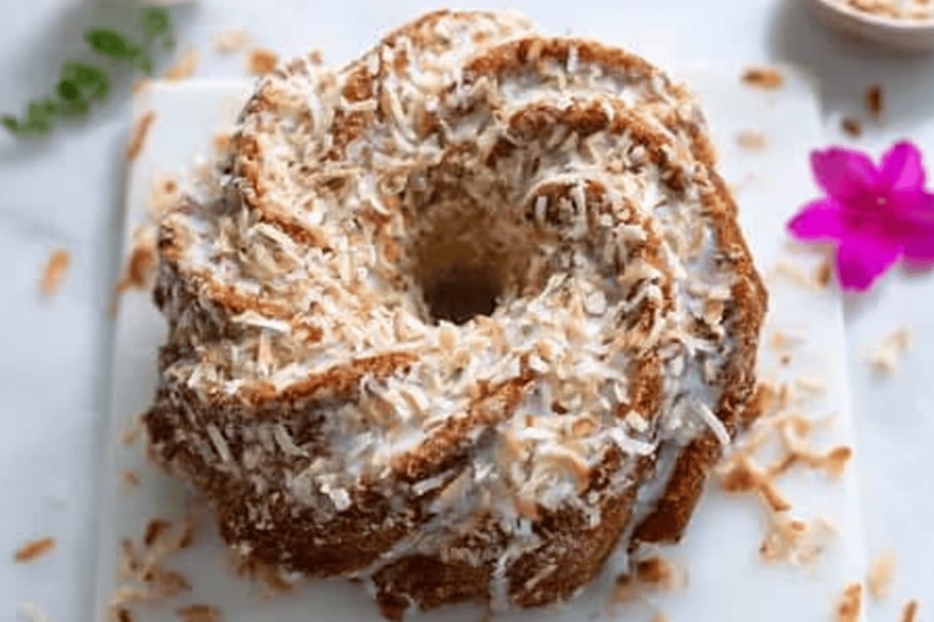 Coconut Coffee Cake Recipe Delight