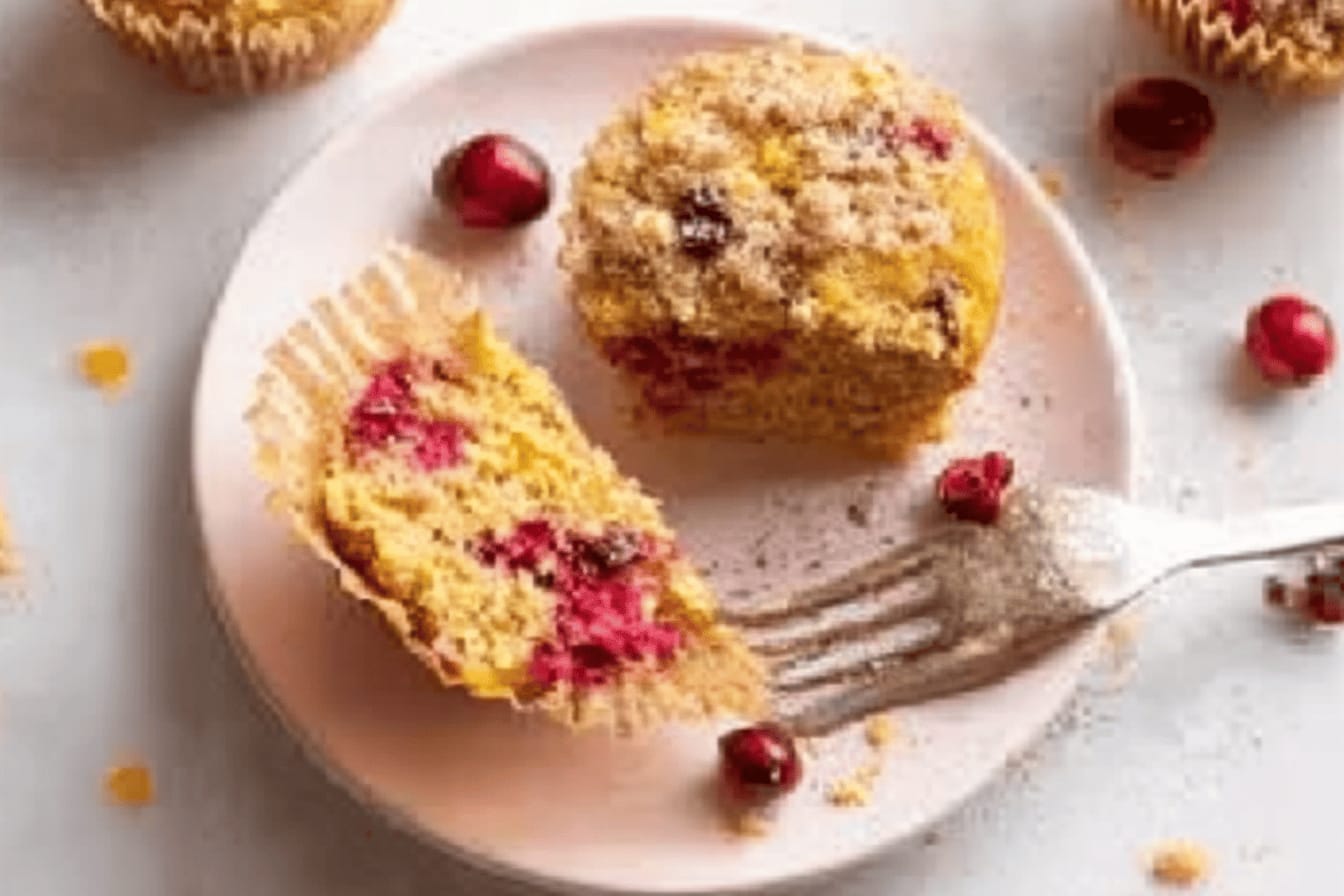 Cranberry Orange Muffins Recipe for Fall