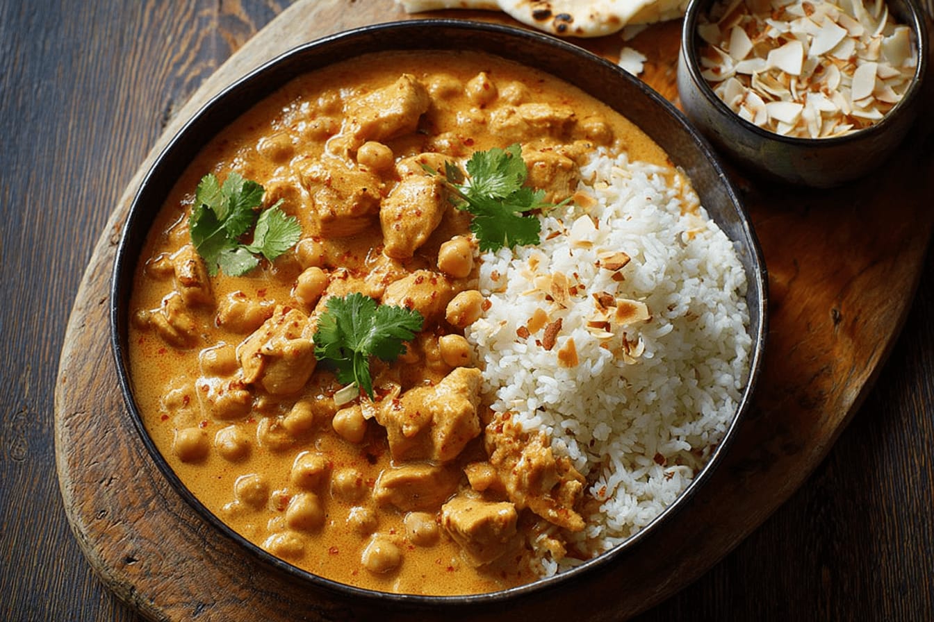 Creamy Chicken Korma Recipe by Jamie Oliver