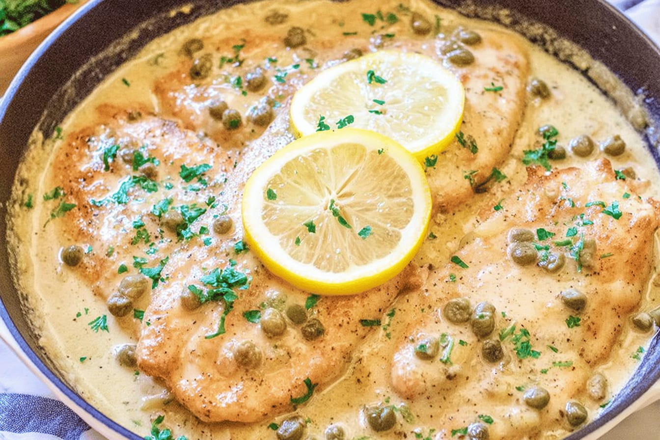 Creamy Chicken Piccata Recipe Made Easy