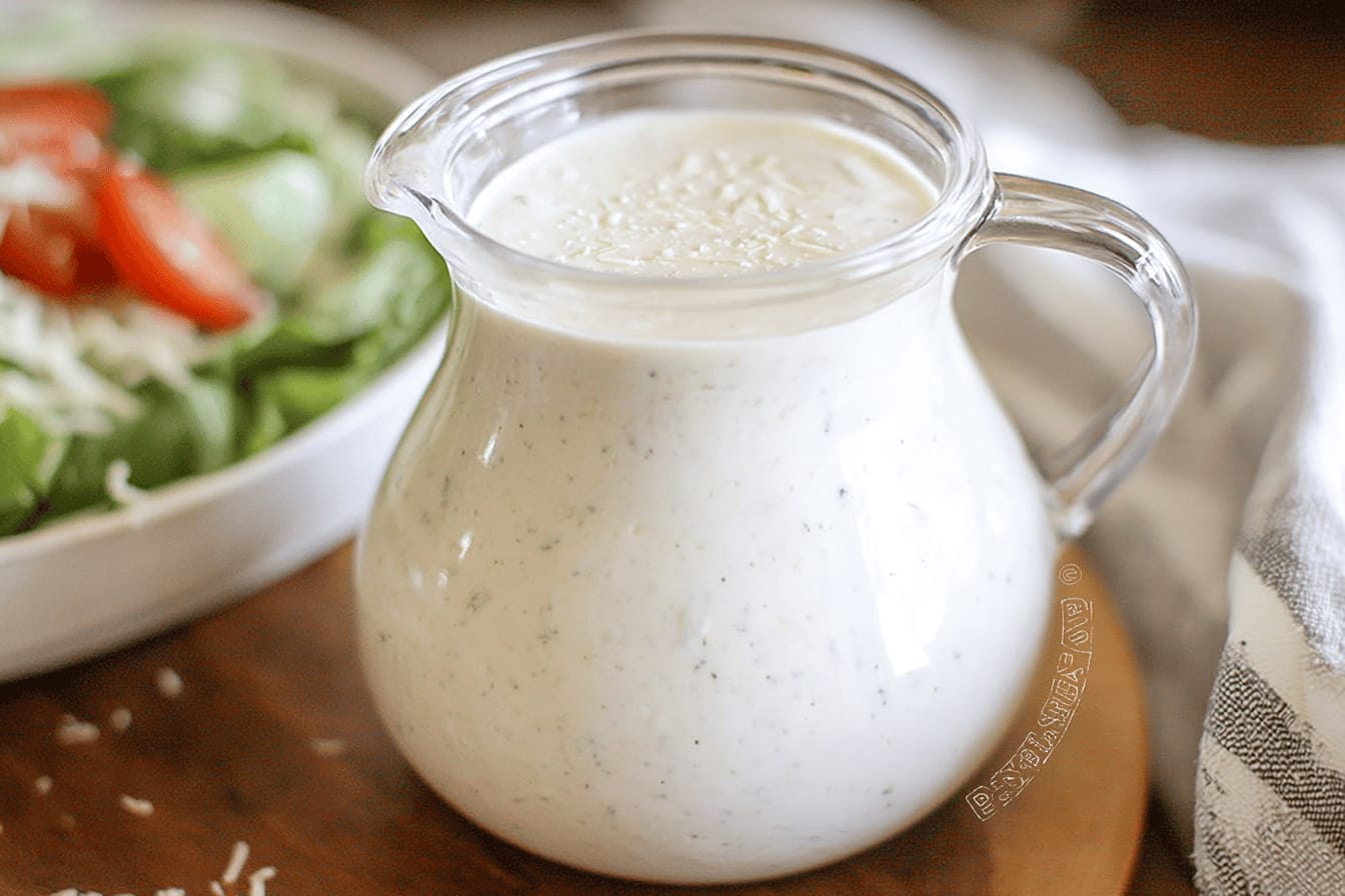 Creamy Parmesan Dressing Recipe for Salads